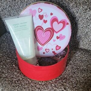 Organic Enzyme Body Masque And Crystal heart Gift Set